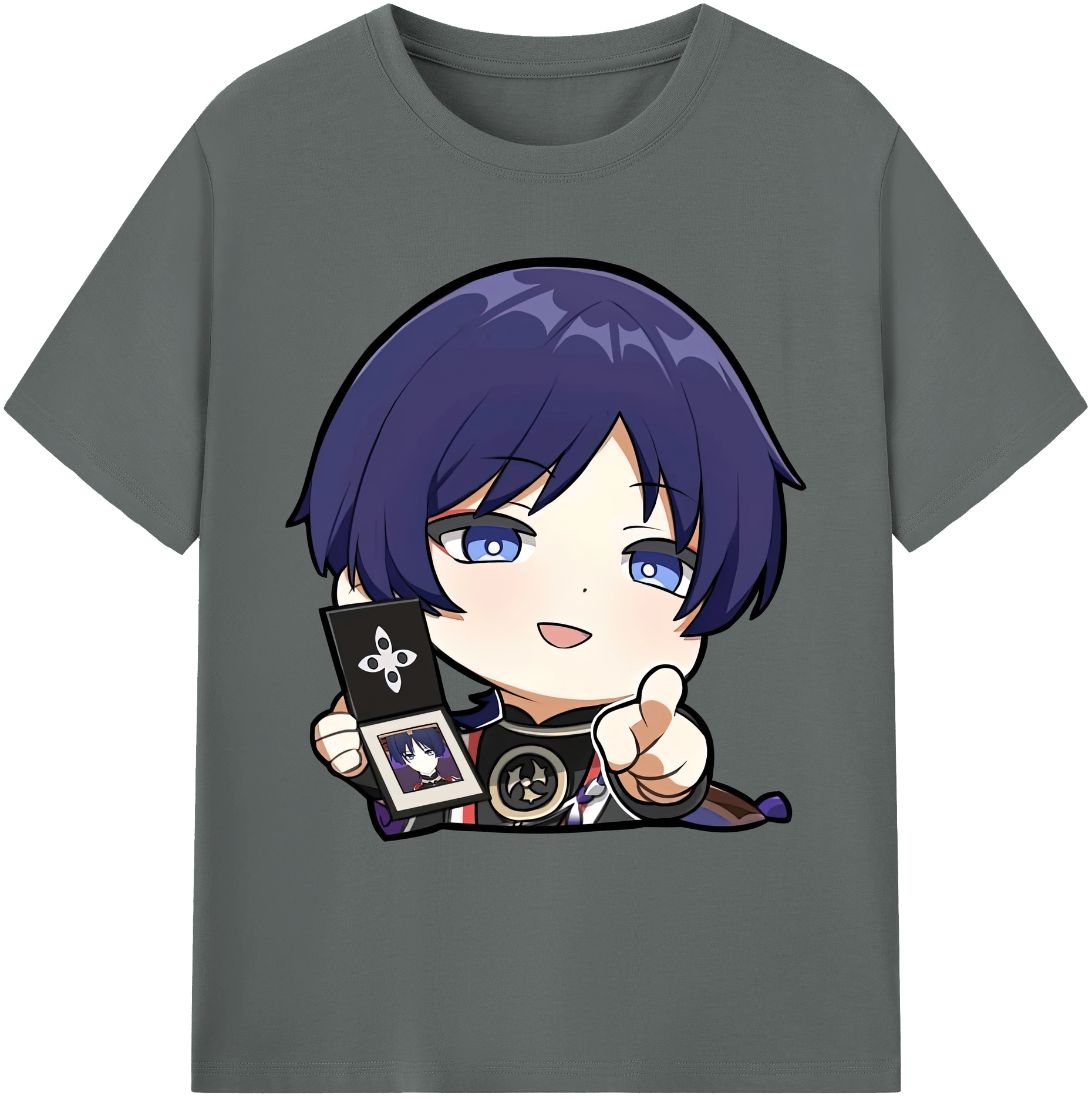 げんし神 さんペい genshin Sanpei 綿100％ メンズ半袖Tシャツ｜肌触りやわらか＆通気性